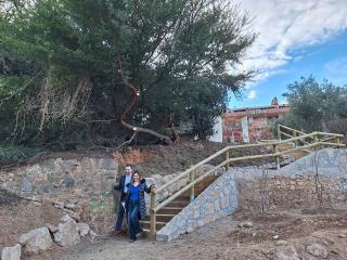 L&#039;alcaldessa de Reus, Sandra Guaita, i el regidor de Medi Ambient, Daniel Rubio, han visitat aquesta tarda la riera de l&#039;Auberada