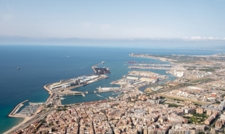 Vista aèria del Port de Tarragona