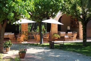 Wine Bar a les caves Oriol Rossell, a Castellet i la Gornal, a l&#039;Alt Penedès