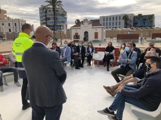 El president del Port, Josep Maria Cruset i el director de Sistemes d’Informació, David González, han presentat els reptes tecnològics més importants de l’organisme al Clúster TIC Catalunya Sud