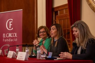 L’alcaldessa de Reus, Sandra Guaita, ha pronunciat aquest dilluns la conferència &#039;Reus, amb ulls de dona&#039; a El Círcol